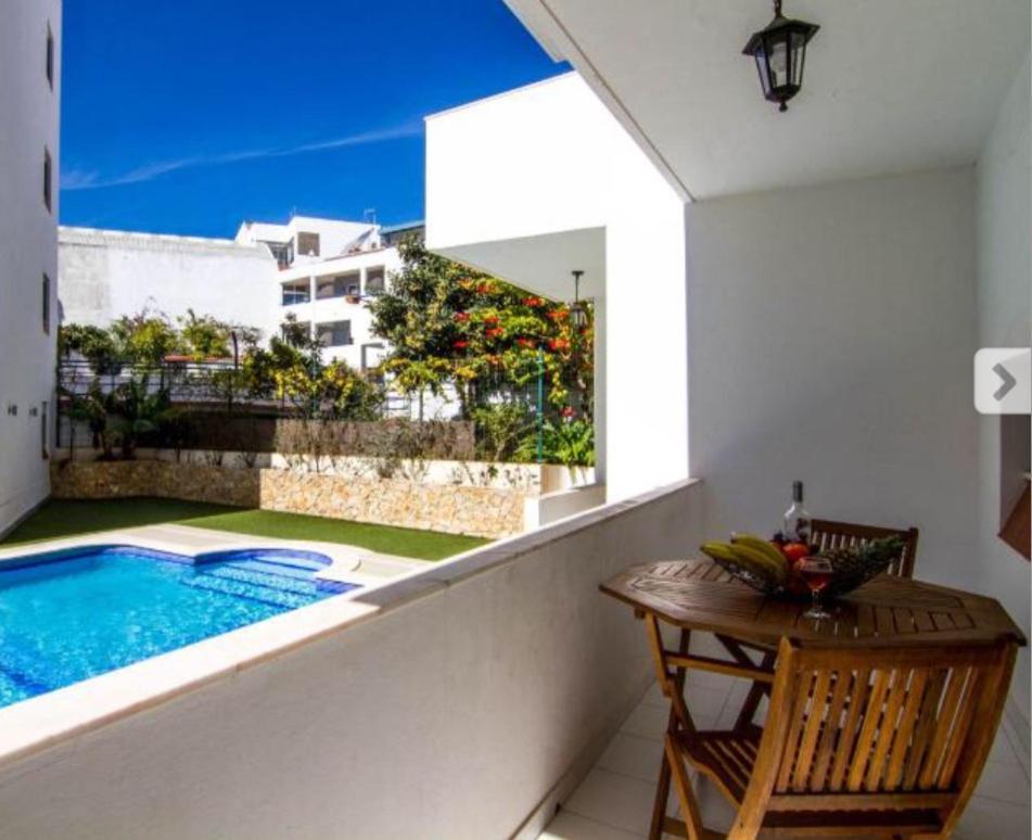 3 Min Walking To Peneco Beach Albufeira , Apart + Pool + Wifi ภายนอก รูปภาพ